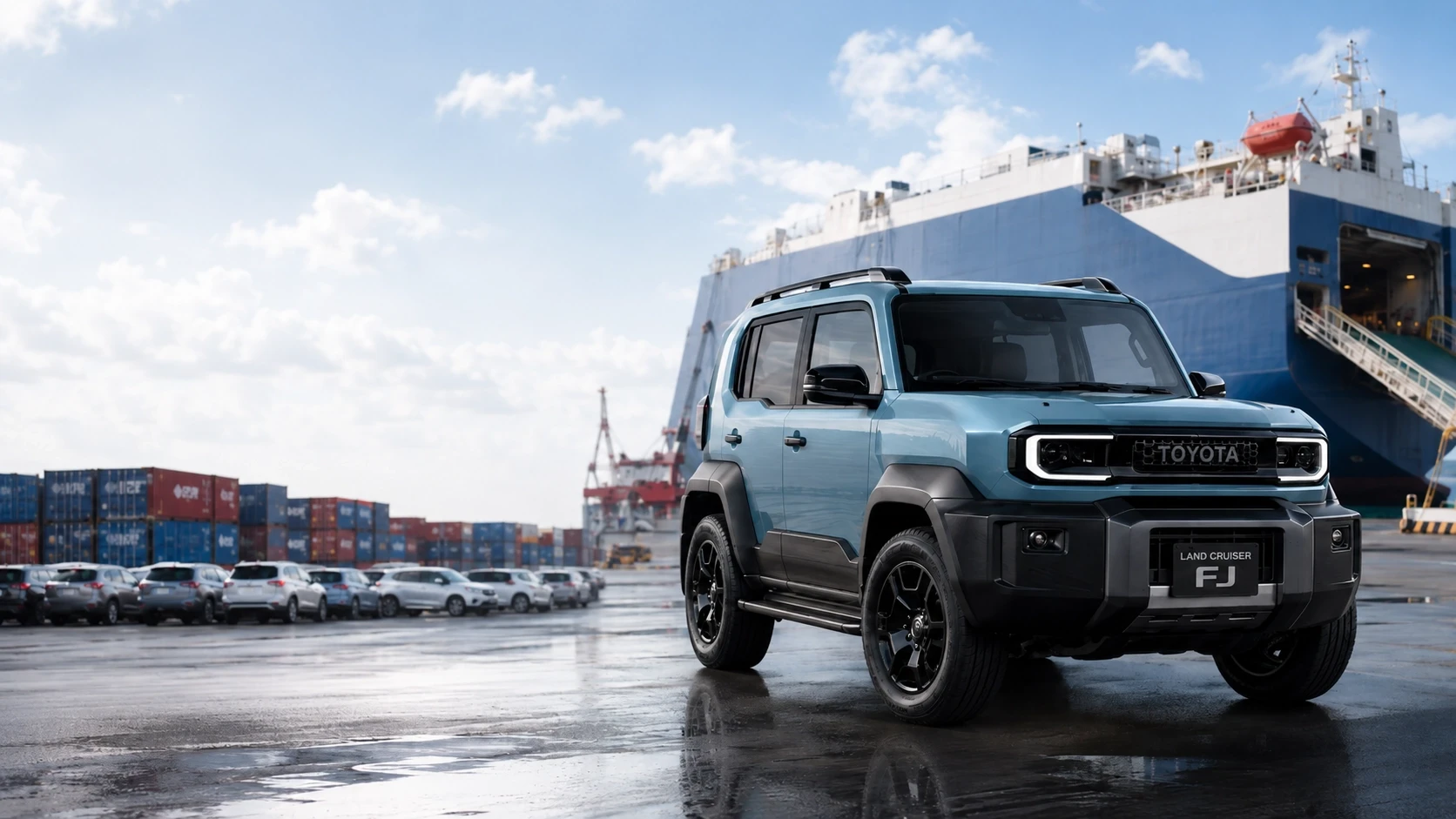Toyota Land Cruiser FJ 2026 на аукционах в Японии